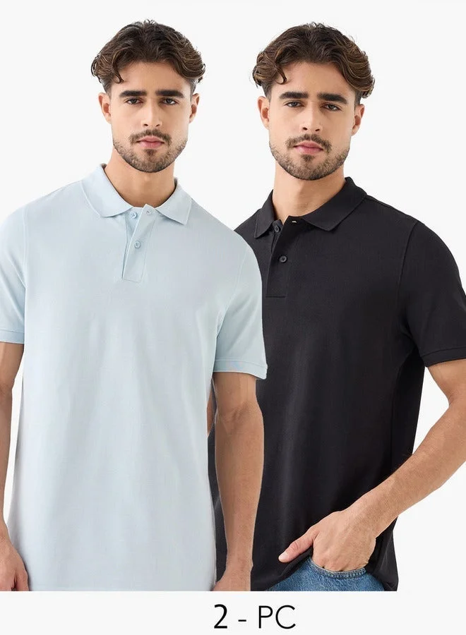 Splash FAV Set of 2 - Pique Polo T-shirt